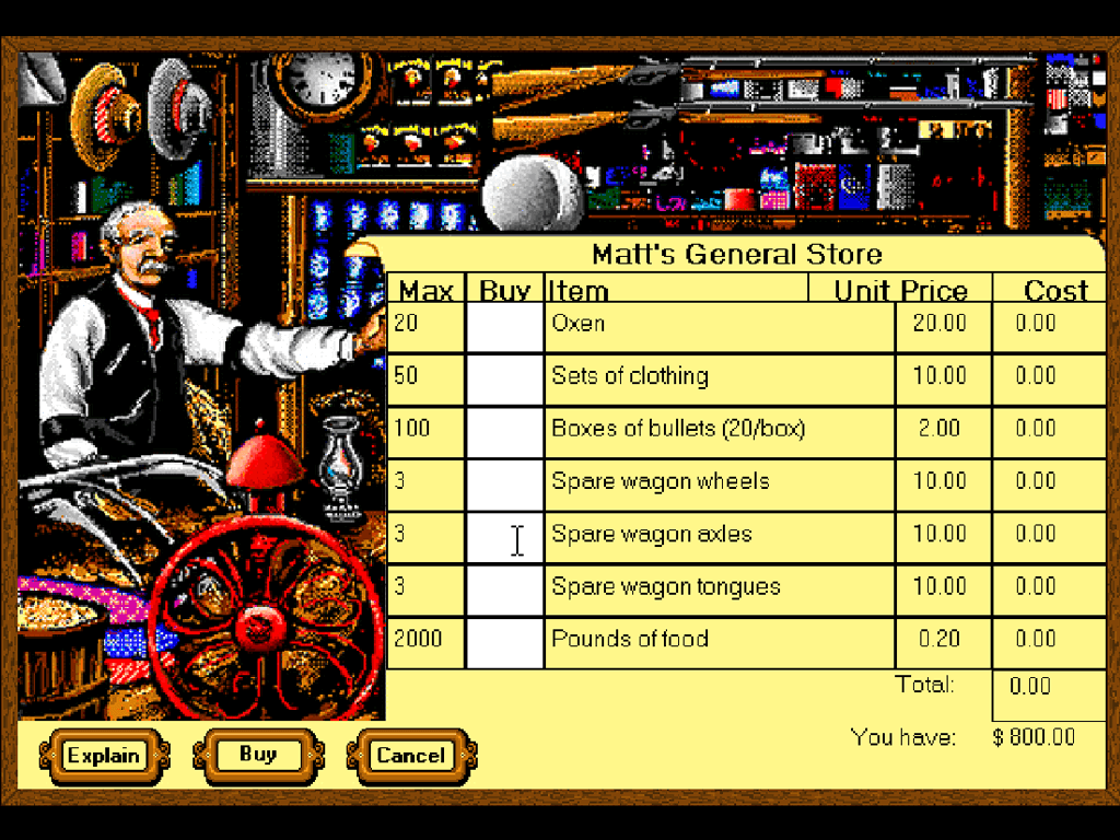 The Oregon Trail (CD-ROM) (gallery 04)